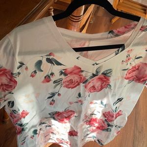 Short sleeve floral shirt